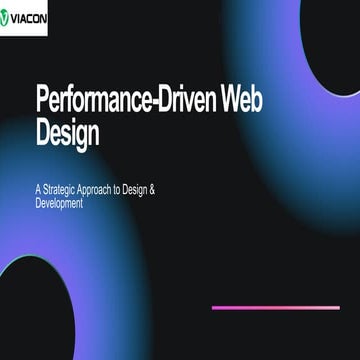 Performance-Driven Web Design-Fast, Smart & Scalable Web Design | PDF