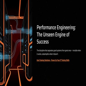 Performance-Engineering-Unseen-Engine QA | PDF