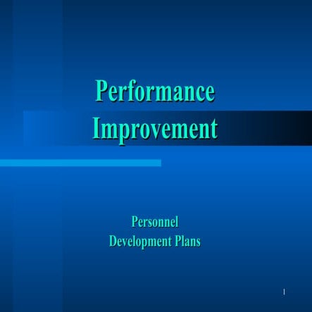 Performance Improvement Vs. Training