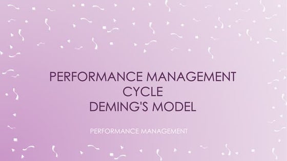 PERFORMANCE EVALUATION POWERPOINT | PPT