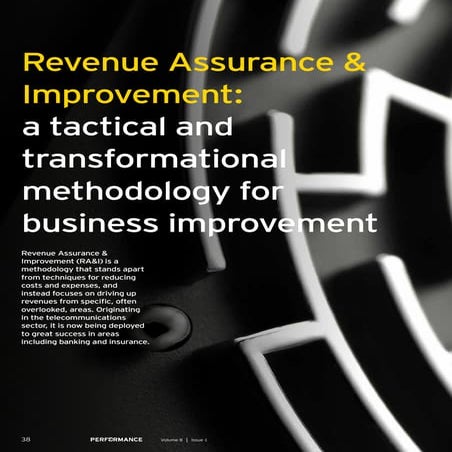 Revenue Assurance & Improvement