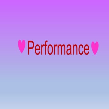 Performance (1)