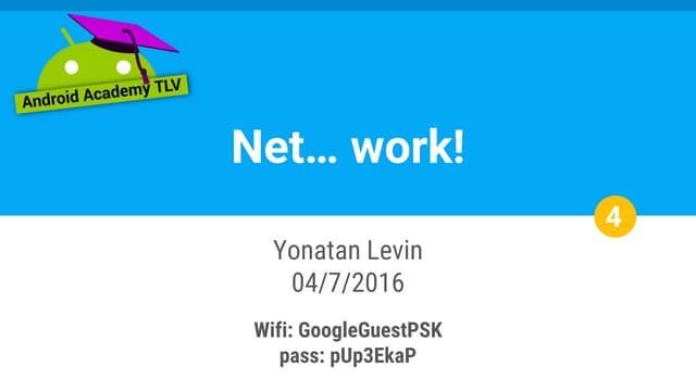 Performance #4  network