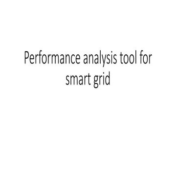 performance analysis tool in smart gris .pptx