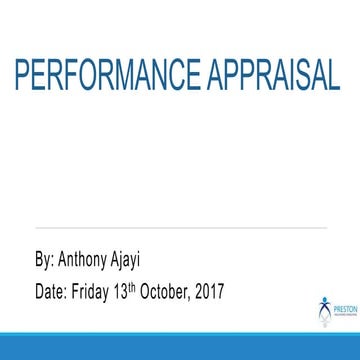 Performance appraisal 