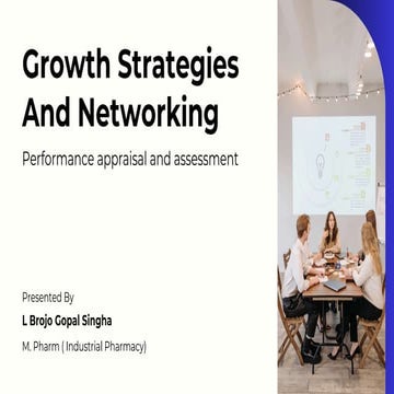 Growth Strategies - Performance Appraisal & Assessment