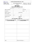 performance appraisal format appraisal format