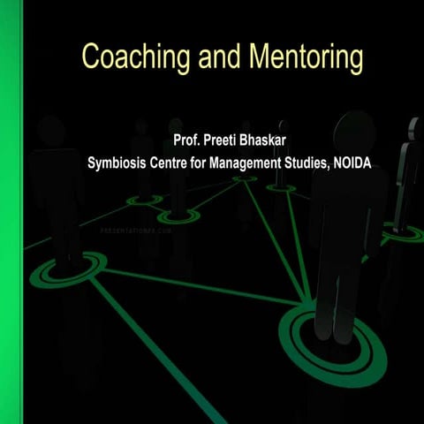 Performance coaching and mentoring