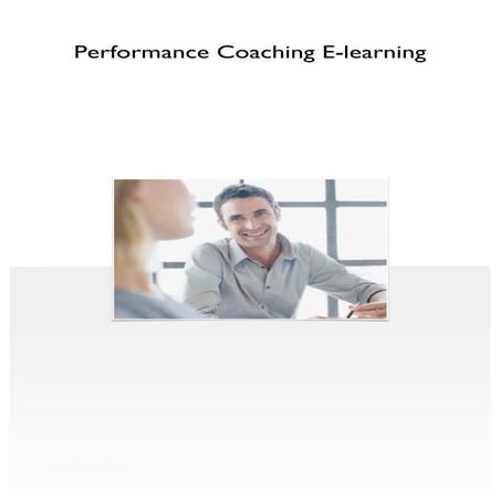 Performance coaching handbook