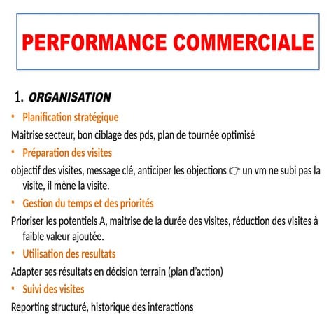 Optimizing Commercial Performance: Strategic Planning and Effective ...