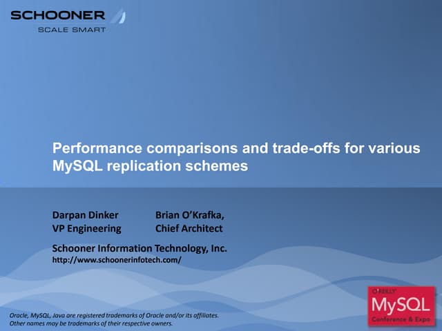 Performance Comparisons And Trade O...