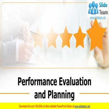 Performance Evaluation And Planning PowerPoint Presentation Slides 