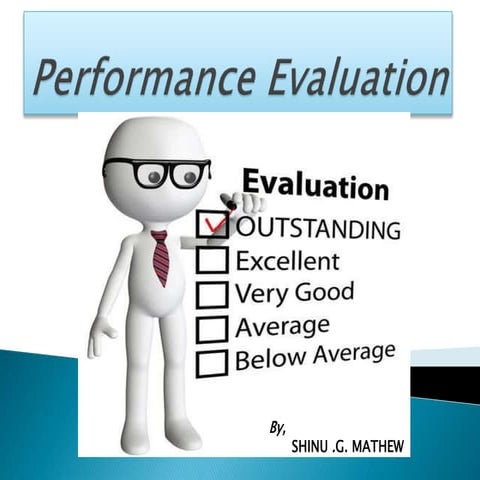 Performance Evaluation  { By SHINU }