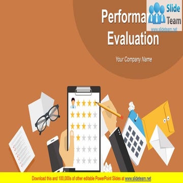 Performance Evaluation PowerPoint Presentation Slides | PPT