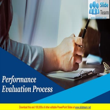 Performance Evaluation Process PowerPoint Presentation Slides 