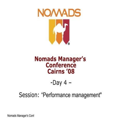 Performance Management Training