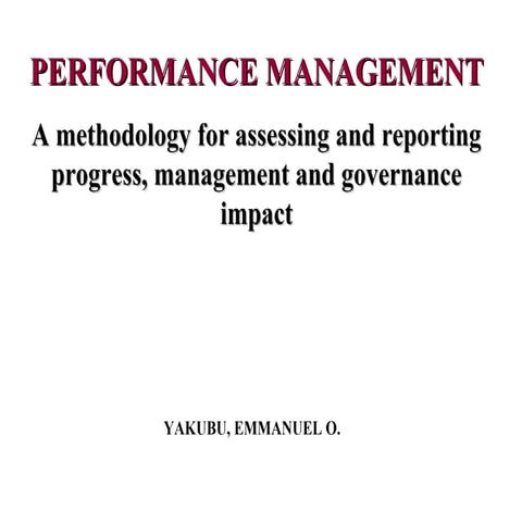 Performance management