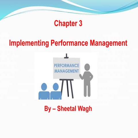 Performance management