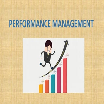 Performance management