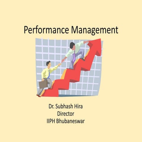 Performance management   dr. s hira