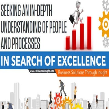 Performance Management - Seeking an indepth understanding of people and proce...