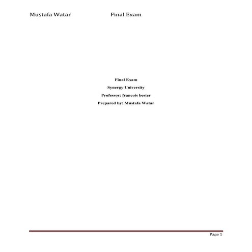 Performance management analysis case study