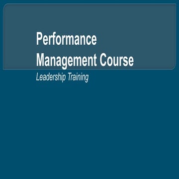 People management, Best in leadership and management training | PPTX