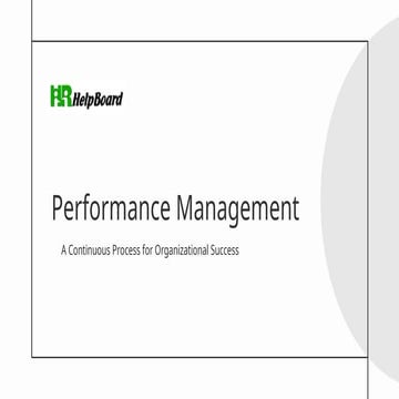 Performance Management Meaning , What is Performance Management