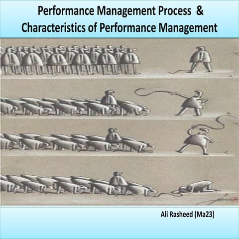 Performance management  process hr