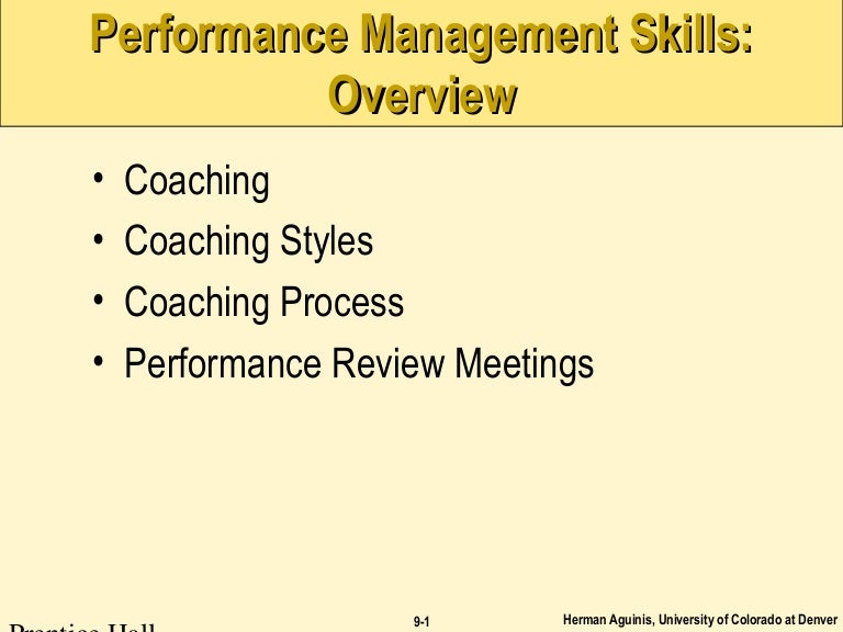 types management skills