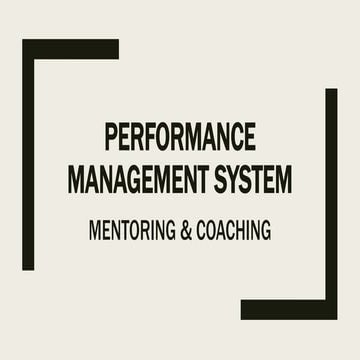 Performance Management System PPt.