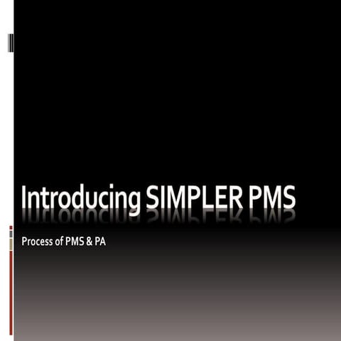 Performance management system