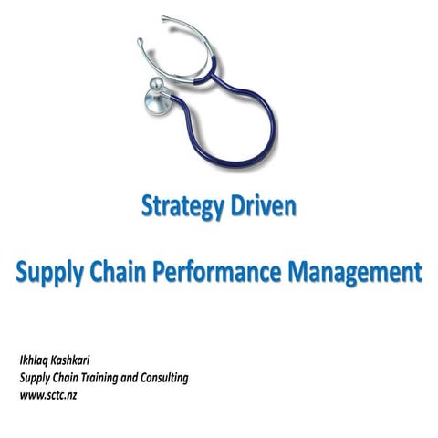 Supply Chain Performance Management Pdf