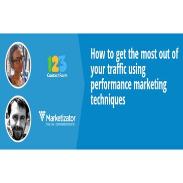 Performance marketing webinar