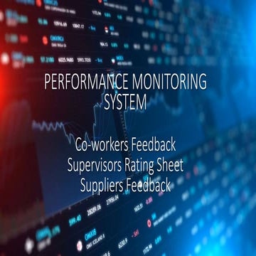 Performance Monitoring Systems - Co-workers feedback.pptx