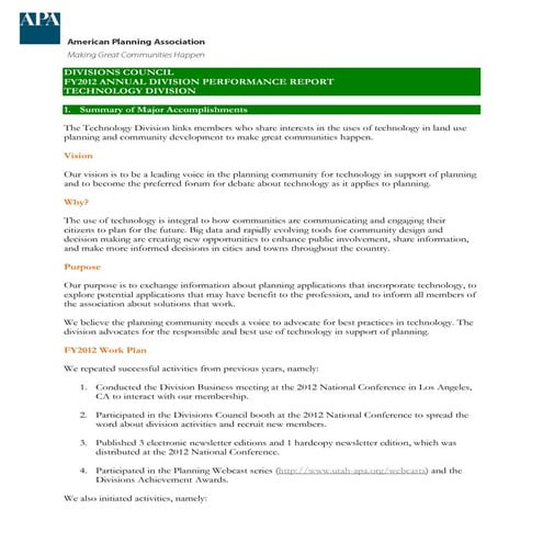 Performance Report - APA Technology Division (12)