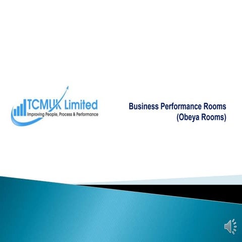 Obeya Rooms or Business Performance Rooms