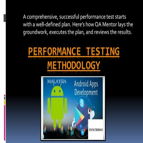 Performance testing methodology | PPT