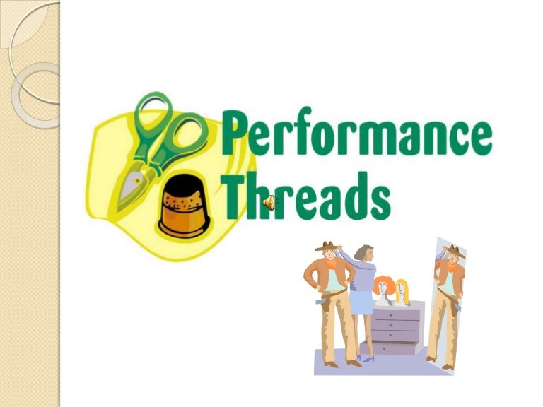 Performance Threads agenda