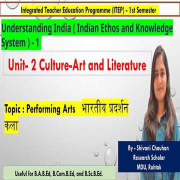 ITEP 1st Semester Unit-2- Performing arts.pptx