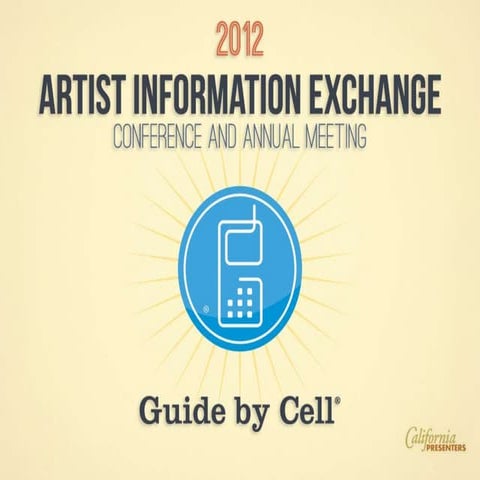 Guide by Cell Performing arts presentation