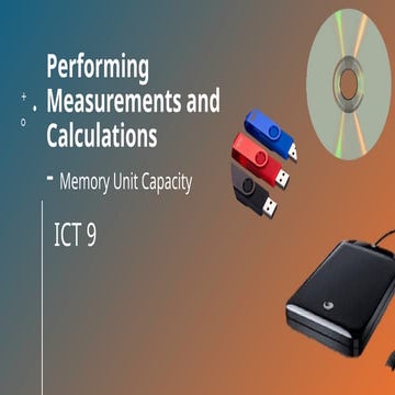 Performing Computer Operations - ICT 9 topic | PPTX