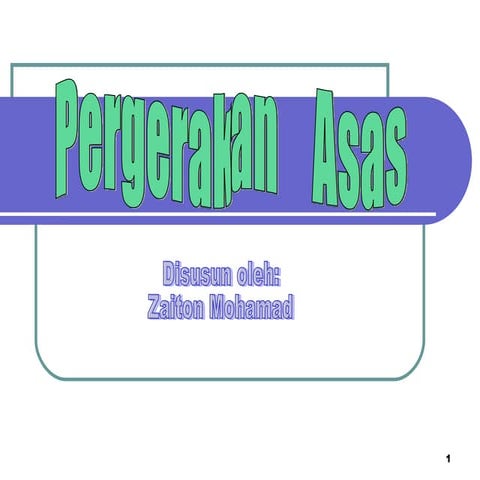 Pergerakan asas