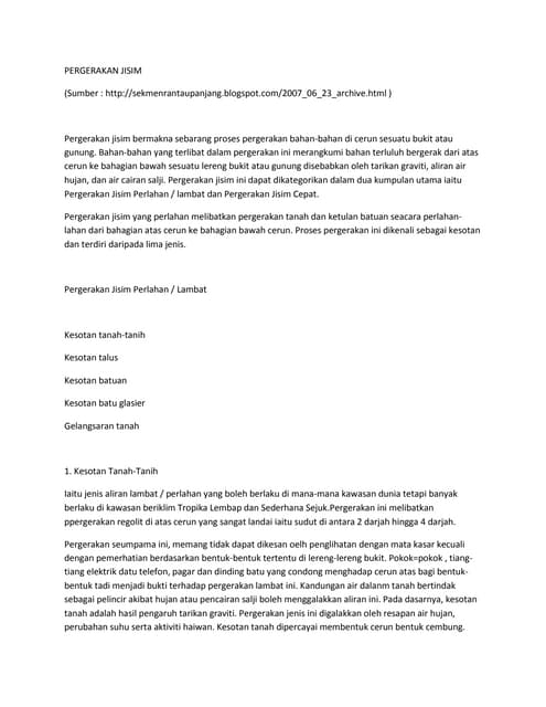 Geografi Physical