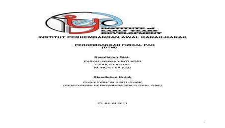 Pergerakan lokomotor