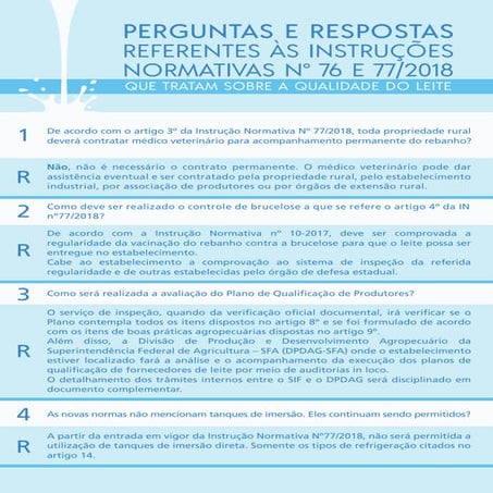 Perguntas e respostas in 76 e in 77