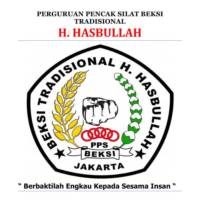 Perguruan Pencak Silat Beksi Tradisional H Hasbullah