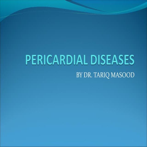 Pericardial deseases