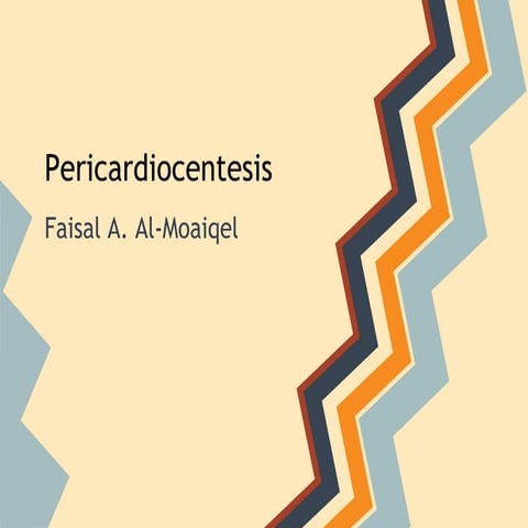 Pericardiocentesis
