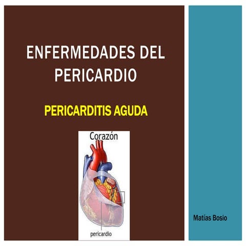 Pericarditis Aguda - Dr. Bosio